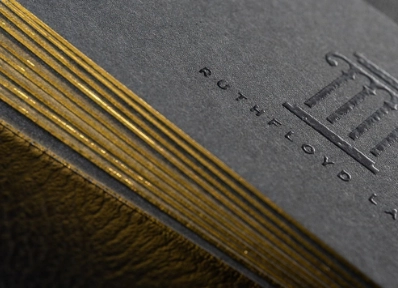 Edge Foil Business Cards